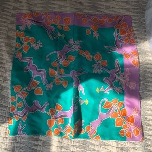 Kate Spade going bananas 100% silk scarf